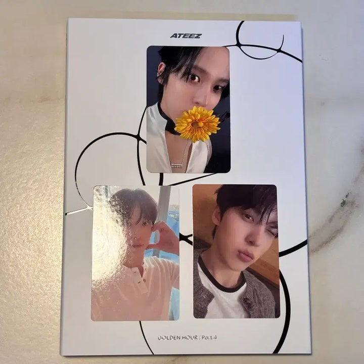에이티즈 골든아워4 일반앨범 윤호 포카+애플뮤직 특전 (Z 버전)