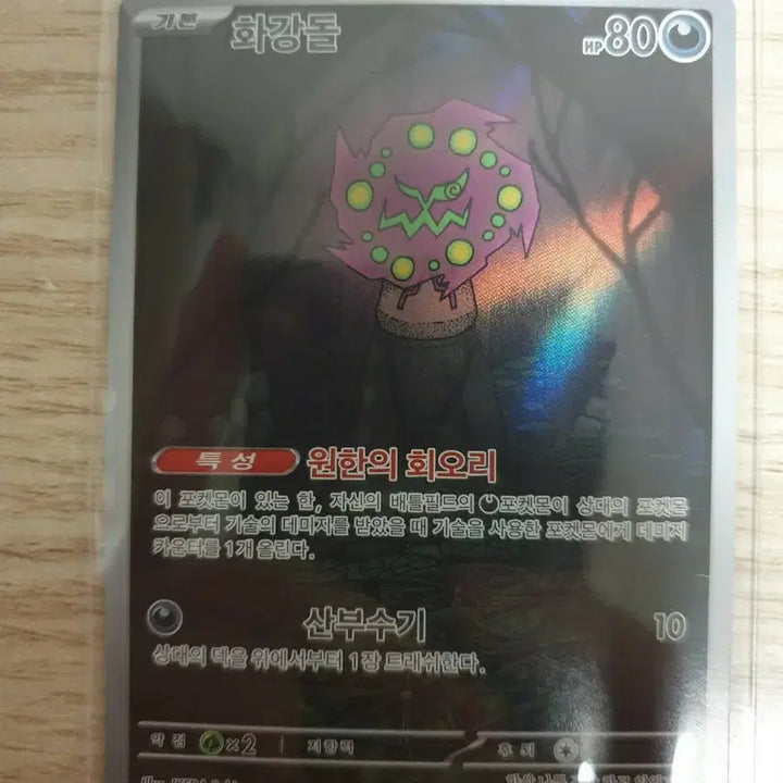 [BUNJANG] Pokemon Card Barbaracle AR / 포켓몬카드 화강돌 AR