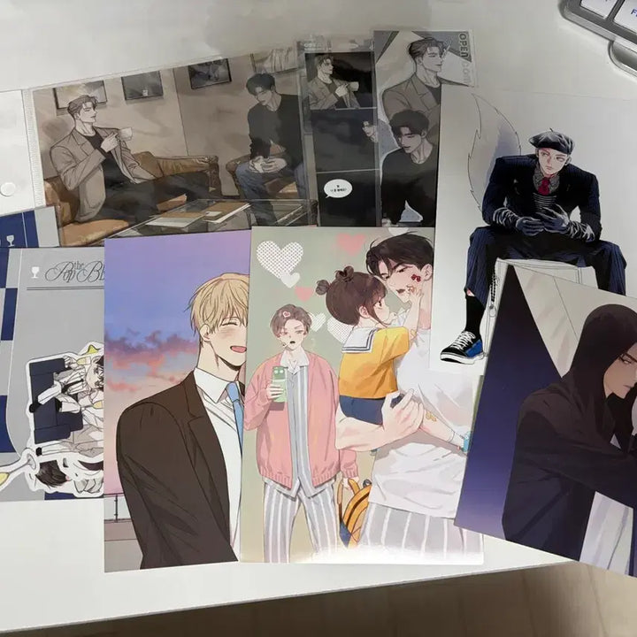 [BUNJANG] Beyond 4ever Photocard Set / 비욘드 팝업 스티커,  우필사 인화 사진 포토이즘 4주애인 엽서 이사너