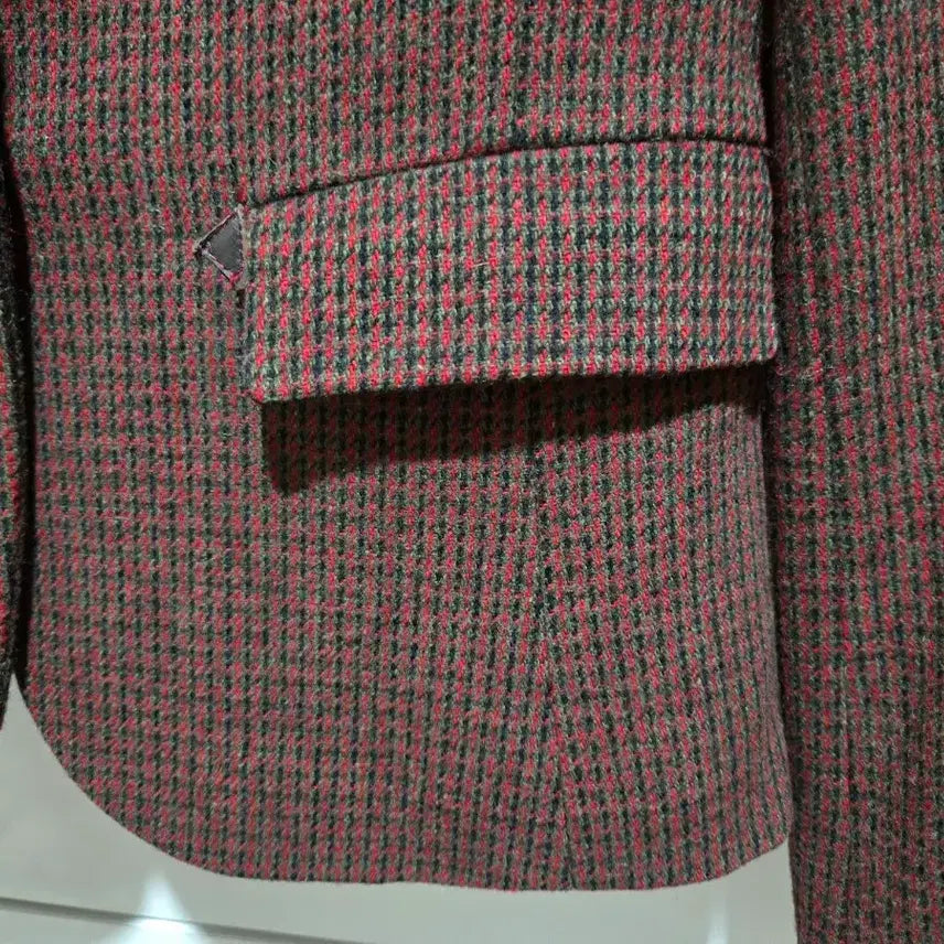 [BUNJANG] D.K CLUB Brown Check Jacket / D.K CLUB 브라운 체크 자켓