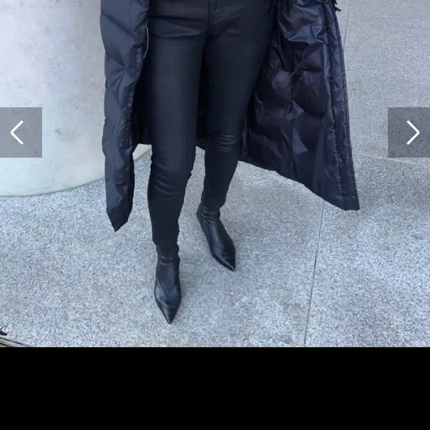 [BUNJANG] ORE Coated Jeans (Size 2) / ORE 오어 coated jeans 코팅진 새상품