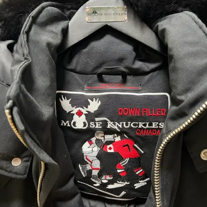 [BUNJANG] Moose Knuckles Ballistic Bomber Padded Jacket (Size M) / [정품] 무스너클 발리스틱 봄버 패딩 M (상태 S)