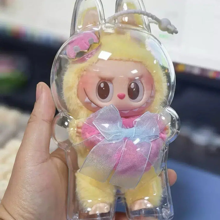 [BUNJANG] LABUBU Checkmate Keyring Case / 라부부 체크메이트 인형 키링 케이스