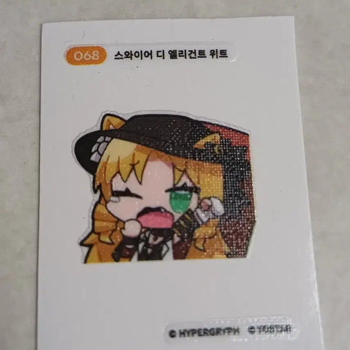 [BUNJANG] Arknights Swire Elegant Wit Sticker / 명일방주 스와이어 디 엘리건트 위트 스티커