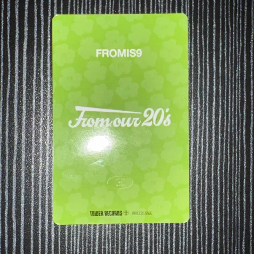 [BUNJANG] fromis_9 Chaeyoung Tower Records Photocard / 프로미스나인 채영 일본 특전 타워레코드 포카