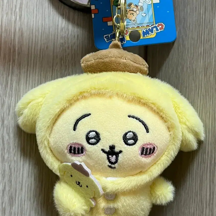 [BUNJANG] Sanrio Usagi Collaboration Keyring / 폼폼푸린 우사기 콜라보 인형 키링