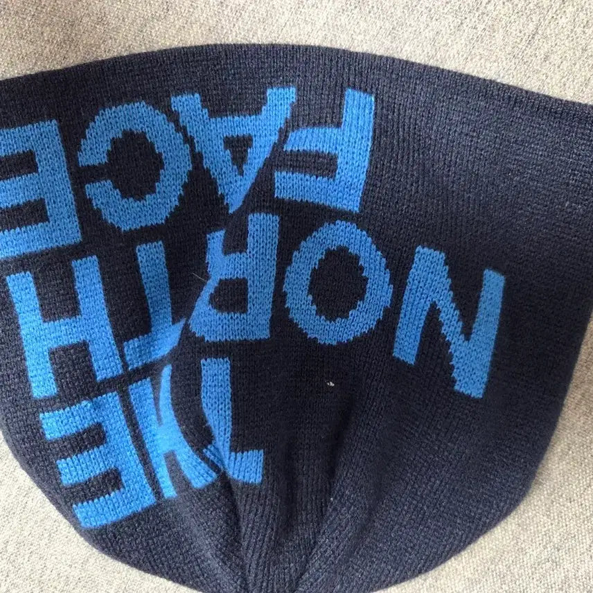 [BUNJANG] The North Face Logo Beanie Navy / 노스페이스 로고 비니 네이비