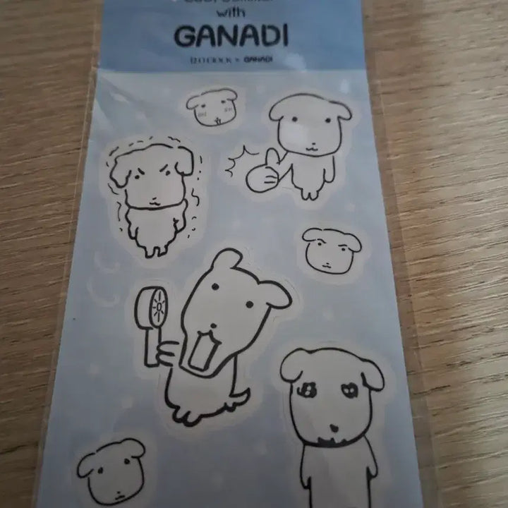[BUNJANG] Ganadi Handheld Fan Sticker / 가나디 손선풍기 스티커