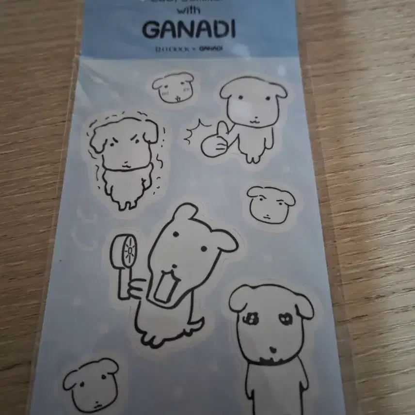 [BUNJANG] Ganadi Handheld Fan Sticker / 가나디 손선풍기 스티커