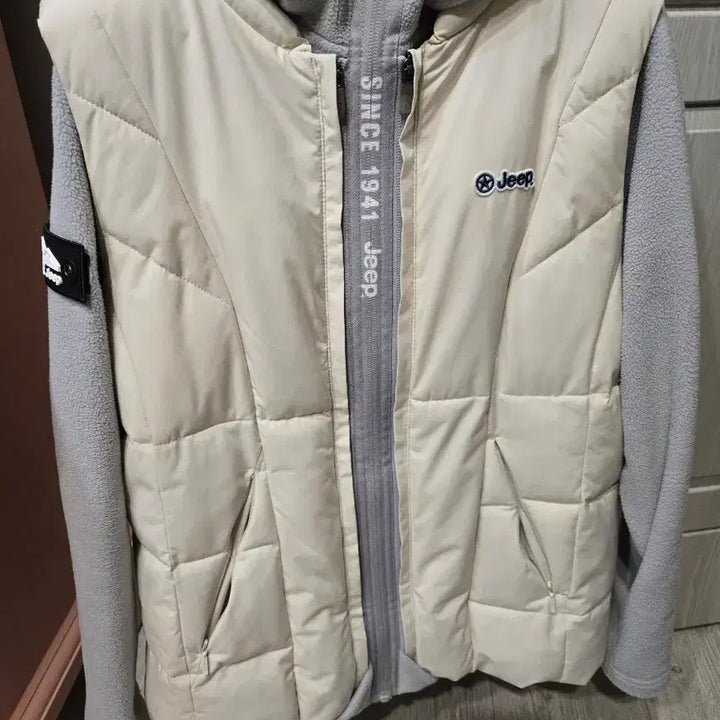 [BUNJANG] Jeep Fleece Padded Vest / 지프 패딩