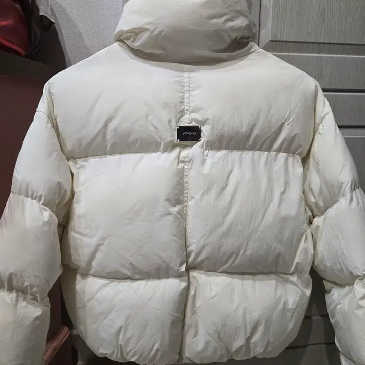 [BUNJANG] White Lightweight Padded Jacket / 화이트 패딩