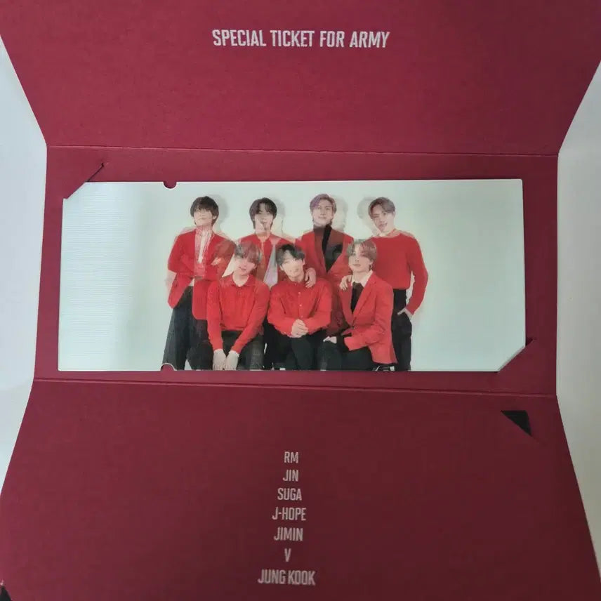 방탄소년단 맵솔콘 렌티큘러 카드 양도합니다