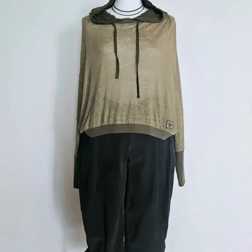 [BUNJANG] FREDDY Hoodie Khaki Color / FREDDY  후드 티셔츠