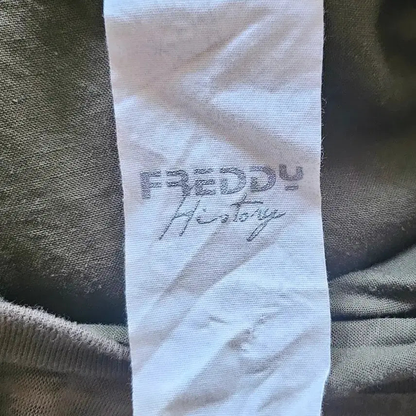 [BUNJANG] FREDDY Hoodie Khaki Color / FREDDY  후드 티셔츠