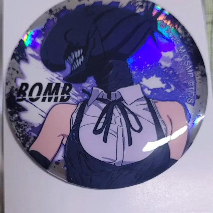 [BUNJANG] Chainsaw Man Metallic Denji/Pochita Can Badge Set / 체인소맨 메탈릭 덴지/밤 캔뱃지 세트
