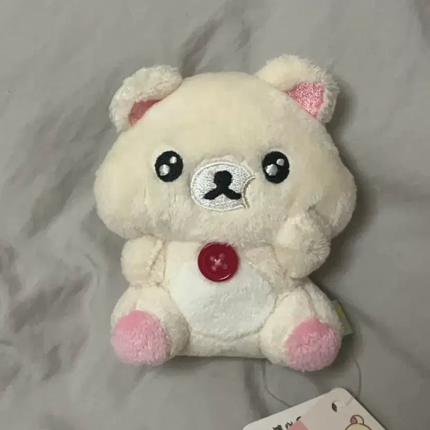 [BUNJANG] San-X Korilakkuma Plush Keychain / 산엑스 코리락쿠마 배불러 인형 키링