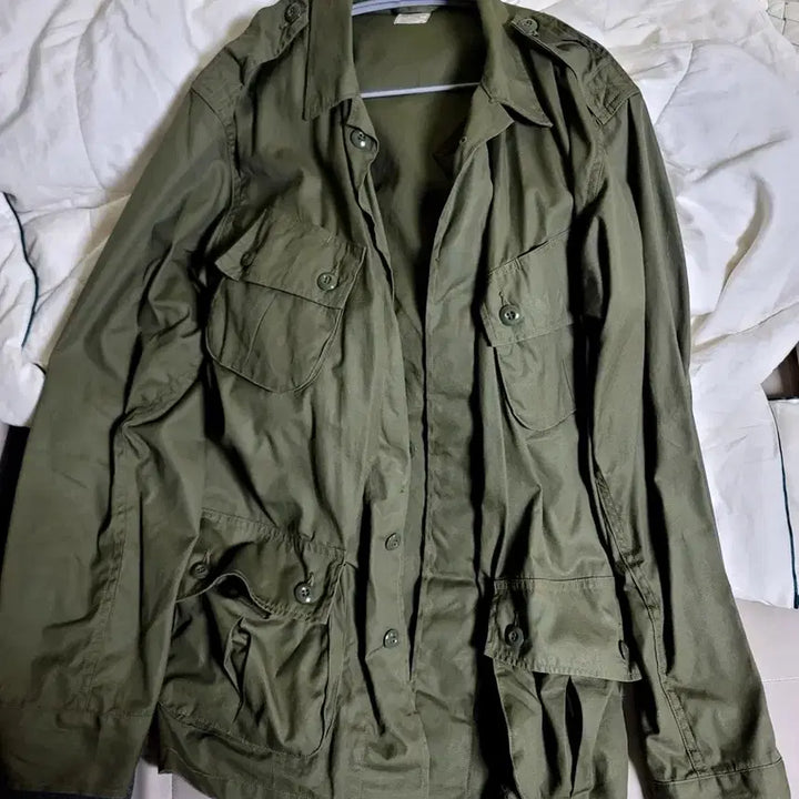 [BUNJANG] Buzz Rickson's Combat Tropical Jacket Olive BR12247 / (마지막 가격인하)버즈릭슨 컴뱃 트로피컬 자켓 올리브 BR12247