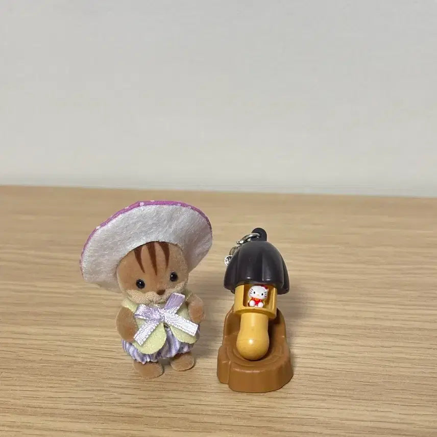 [BUNJANG] Hello Kitty Choco Mushroom Keychain / (새상품) 고전 헬로키티 초코송이 키링