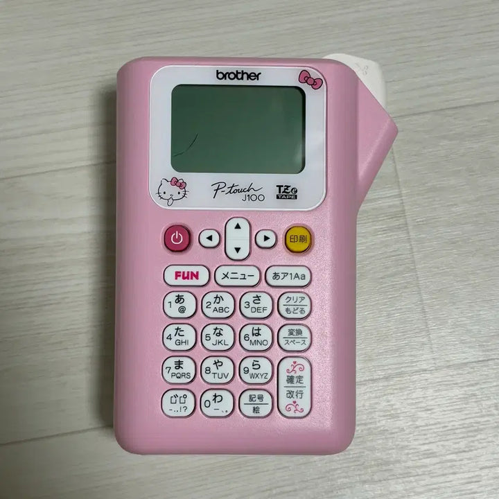 [BUNJANG] Kitty Japanese Label Maker / 박스o) 키티 일본어 라벨기
