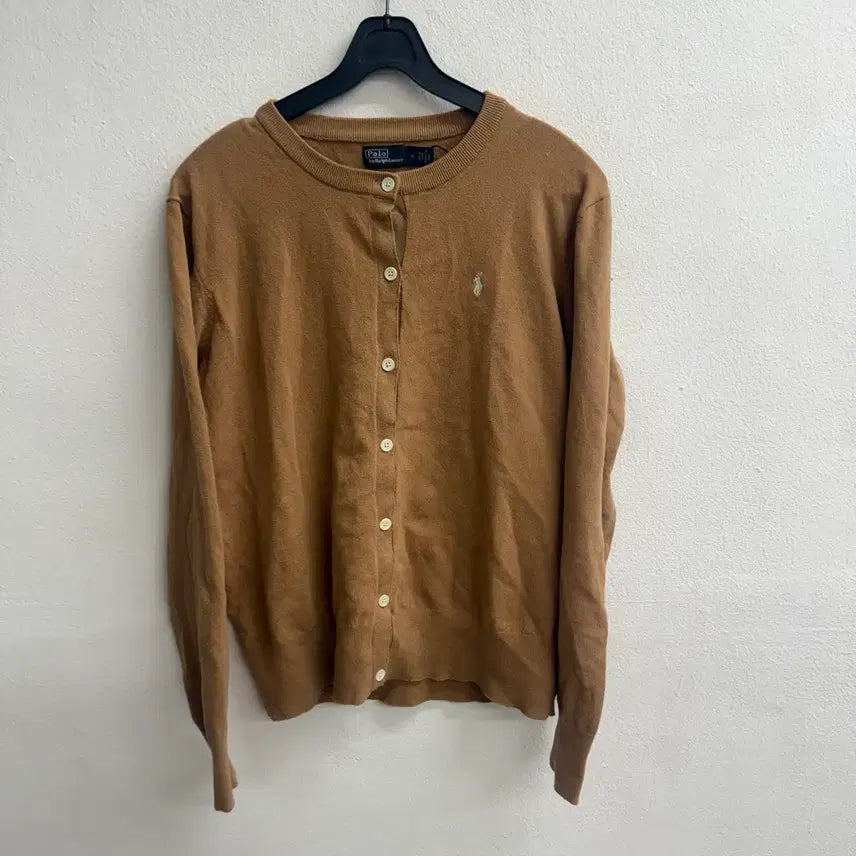 [SOLD OUT] 폴로 랄프로렌 브라운 가디건 M(택포)