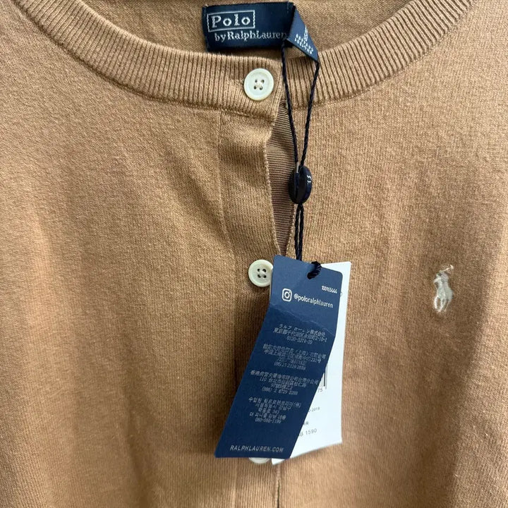 [SOLD OUT] 폴로 랄프로렌 브라운 가디건 M(택포)