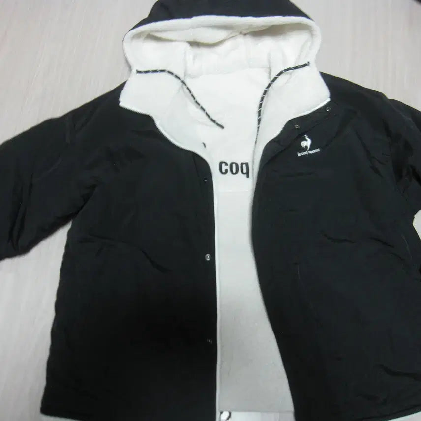 [BUNJANG] Le Coq Windbreaker / 양면 뽀대남 르꼬끄  바람막이 뽀글이 르꼬끄 자수로고