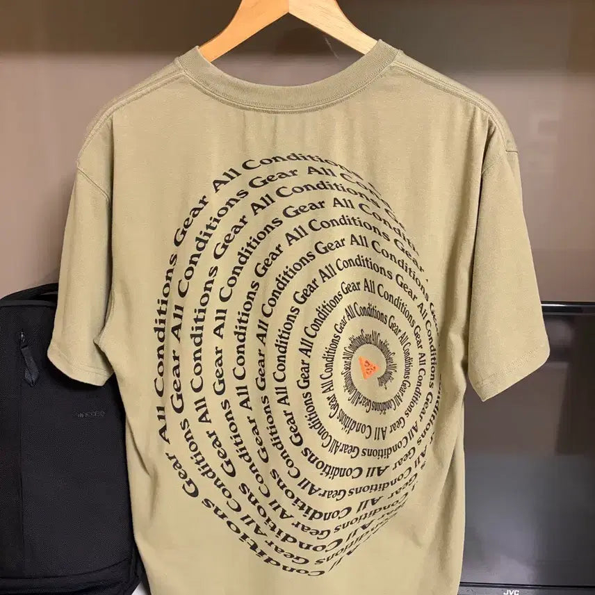[BUNJANG] Nike ACG Vortex T-Shirt Neutral Olive / 나이키 ACG 볼텍스 티셔츠 뉴트럴 올리브 - US/EU