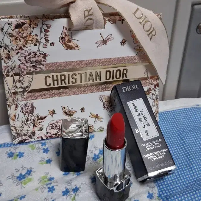 [BUNJANG] Dior Rouge Dior Satin Lipstick / 디올 립스틱 844 루즈 디올 사틴 립스틱 미착용