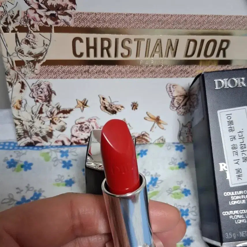 [BUNJANG] Dior Rouge Dior Satin Lipstick / 디올 립스틱 844 루즈 디올 사틴 립스틱 미착용