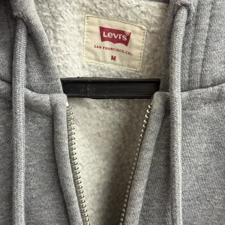 [BUNJANG] Levi's Y2K Gray Hooded Zip-up S / 리바이스 Y2K 기모 그레이 후드집업 S