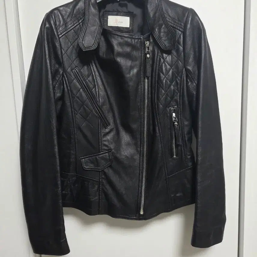 [BUNJANG] JIGOTT Lambskin Leather Hooded Jacket / JIGOTT 후드 양가죽 자켓 S-M 사이즈