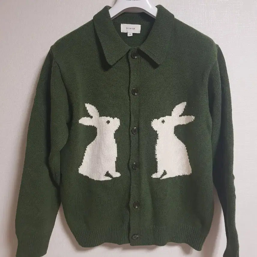 [BUNJANG] Shutter Rabbit Cardigan (M) / 셔터 래빗 가디건(M)