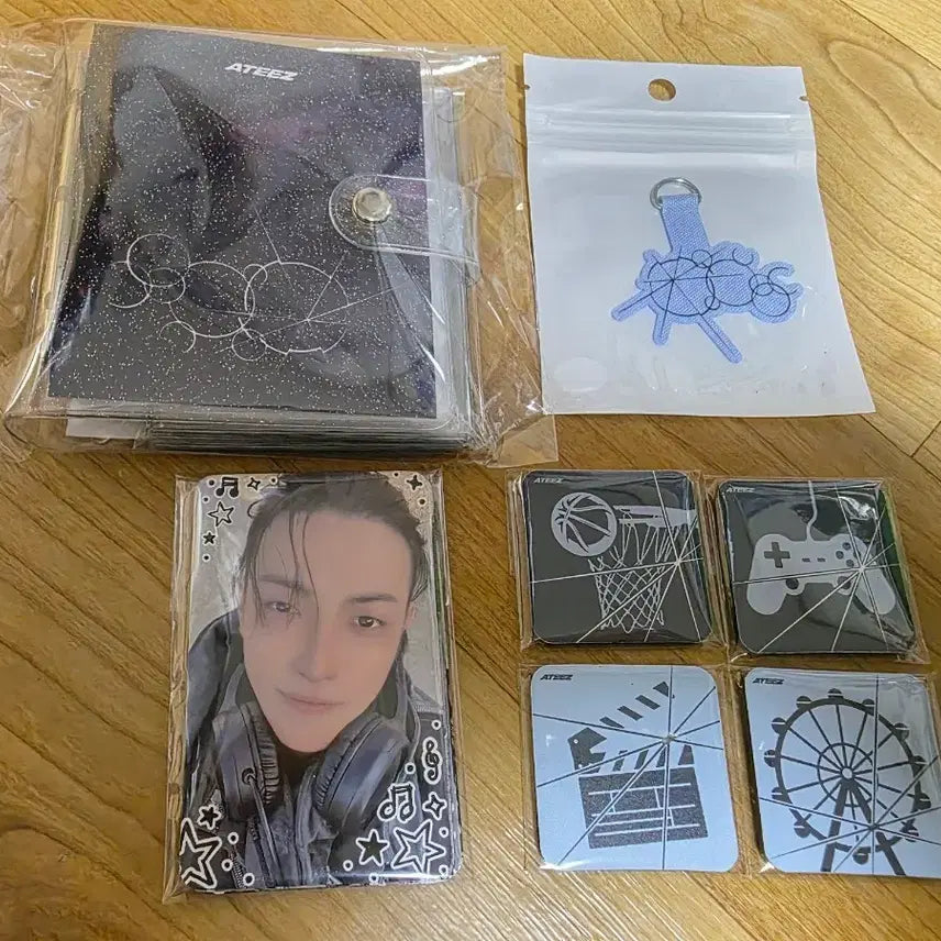 에이티즈 마그넷 공방 포카 사녹 키트 키링 바인더 아드레날린 ateez