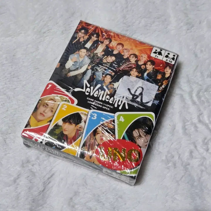 [BUNJANG] SEVENTEEN UNO Card Game / 세븐틴 UNO 카드 새상품