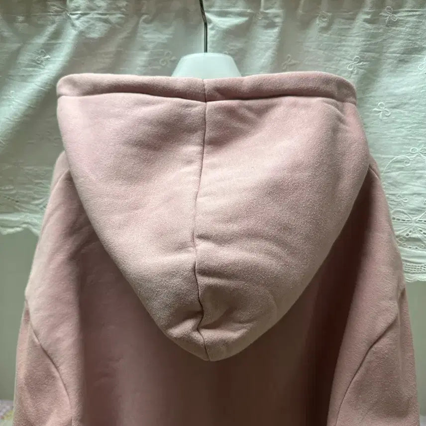 [BUNJANG] Vintage Pink Fleece Hoodie XL / 기모 후드티 빈티지핑크 사이즈XL팝니다