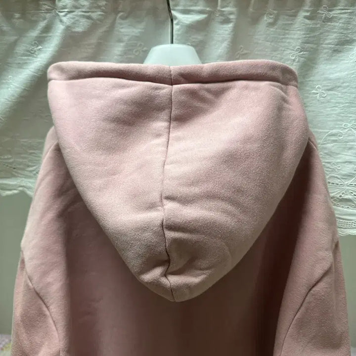 [BUNJANG] Vintage Pink Fleece Hoodie XL / 기모 후드티 빈티지핑크 사이즈XL팝니다