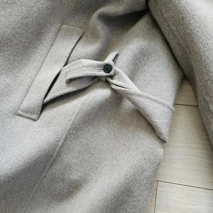 [BUNJANG] DKNY Balmacan Coat - Light Beige - Large / 한섬 DKNY 발마칸 코트. 라지