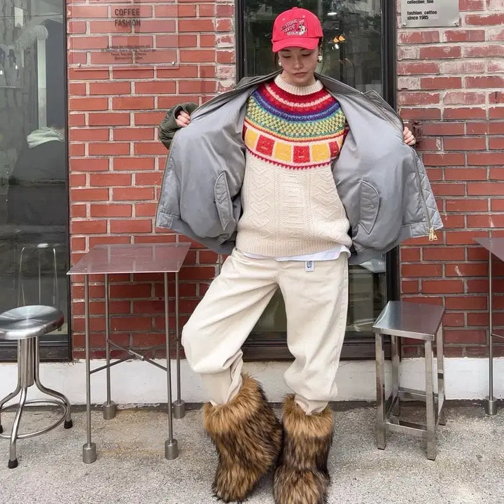 [BUNJANG] Holder Fur Boots / 헬더 퍼 부츠