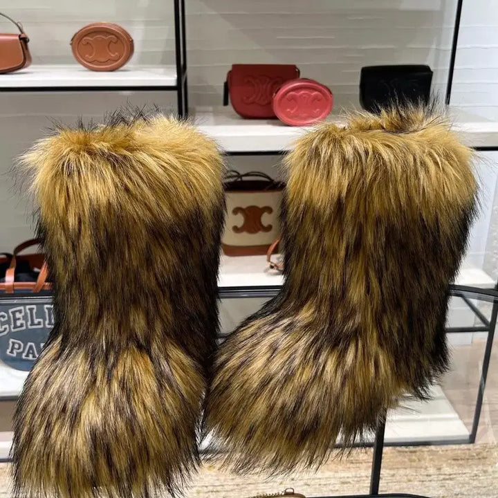 [BUNJANG] Holder Fur Boots / 헬더 퍼 부츠