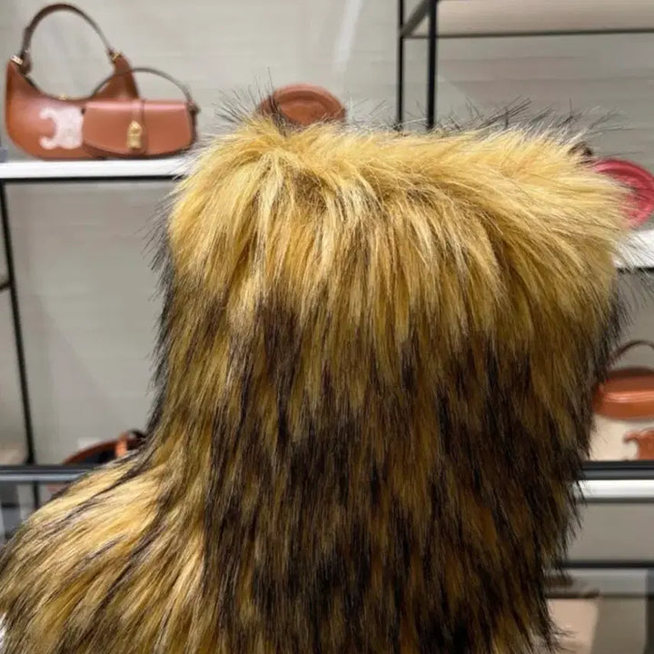 [BUNJANG] Holder Fur Boots / 헬더 퍼 부츠