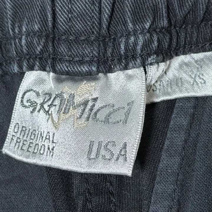 [BUNJANG] Gramicci Loose Tapered Pants Black / 그라미치 루즈테이퍼드팬츠 블랙