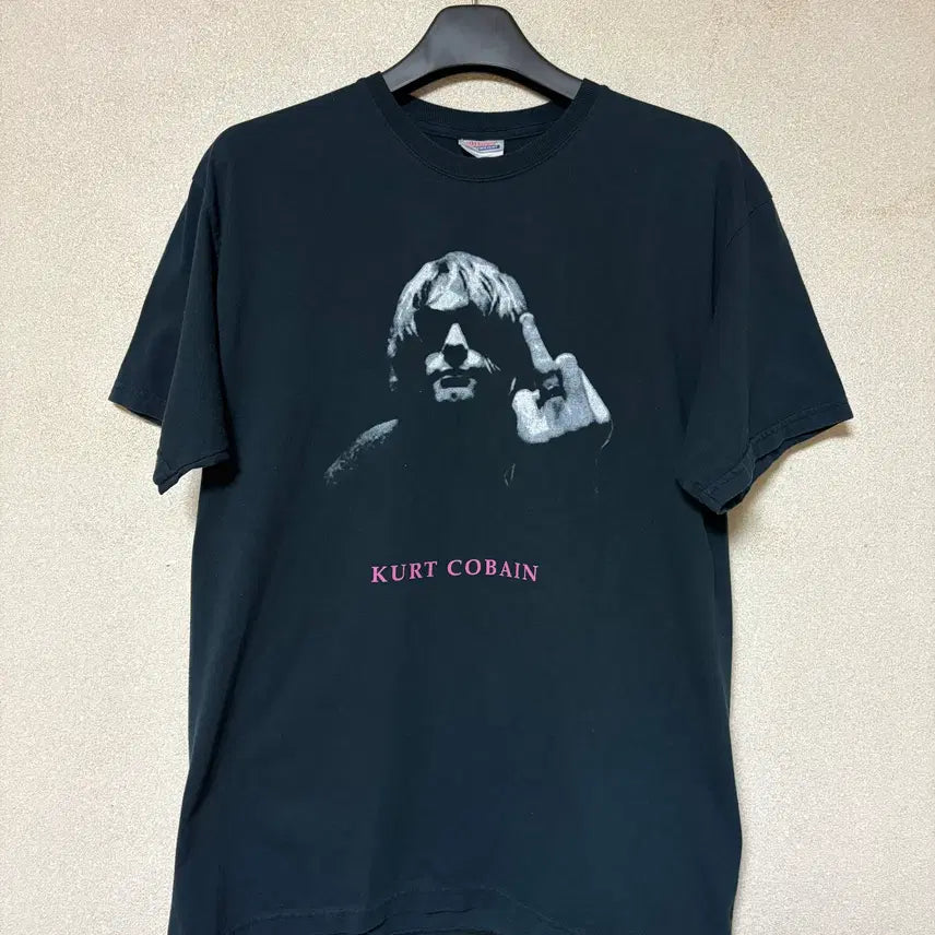 [BUNJANG] Kurt Cobain Vintage Print T-shirt / [L] 커트코베인 빈티지 프린팅 티셔츠