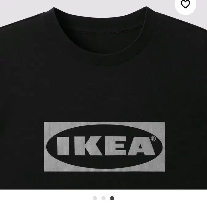 [BUNJANG] IKEA AURTIDEN Black T-shirt / 이케아 아우르티엔데 반팔티 블랙 새거