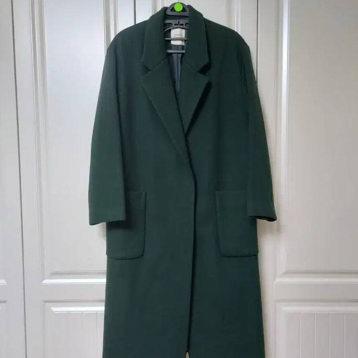 [BUNJANG] Studio Tomboy Green Oversized Coat / 스튜디오톰보이코트 66