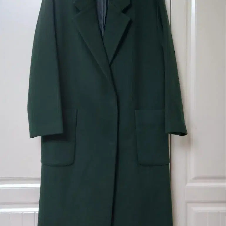 [BUNJANG] Studio Tomboy Green Oversized Coat / 스튜디오톰보이코트 66