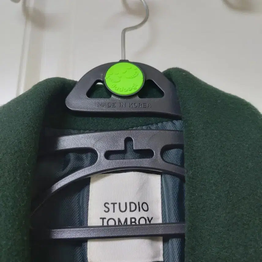 [BUNJANG] Studio Tomboy Green Oversized Coat / 스튜디오톰보이코트 66