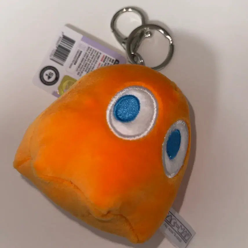 [BUNJANG] Pac-Man Orange Keyring / 팩맨 인형 오렌지 키링