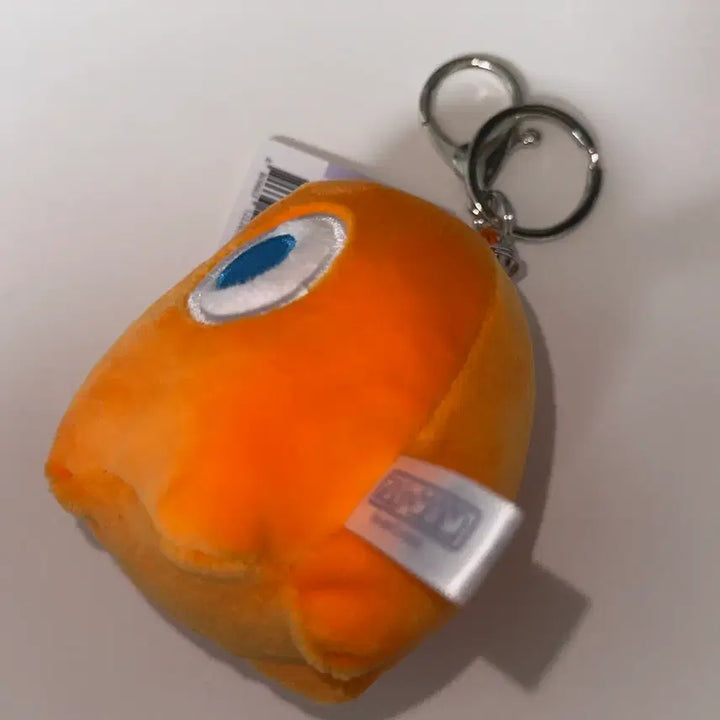 [BUNJANG] Pac-Man Orange Keyring / 팩맨 인형 오렌지 키링