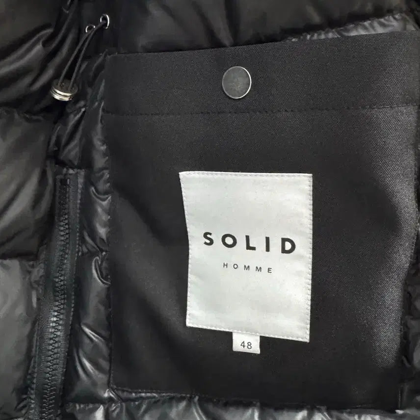 [BUNJANG] Solid Homme 20FW Shell Parka Goose Down Jacket 48 / 솔리드옴므 20FW 쉘파카 구스 다운 패딩 48