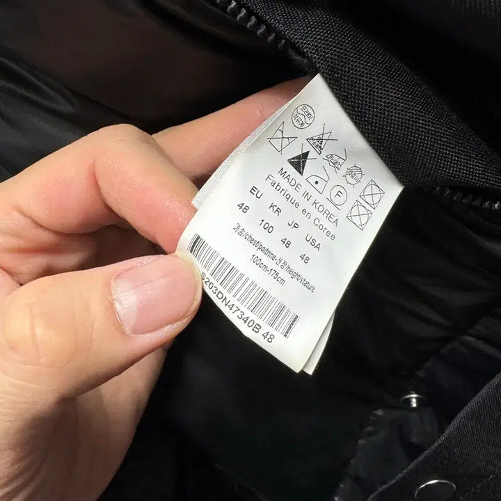 [BUNJANG] Solid Homme 20FW Shell Parka Goose Down Jacket 48 / 솔리드옴므 20FW 쉘파카 구스 다운 패딩 48